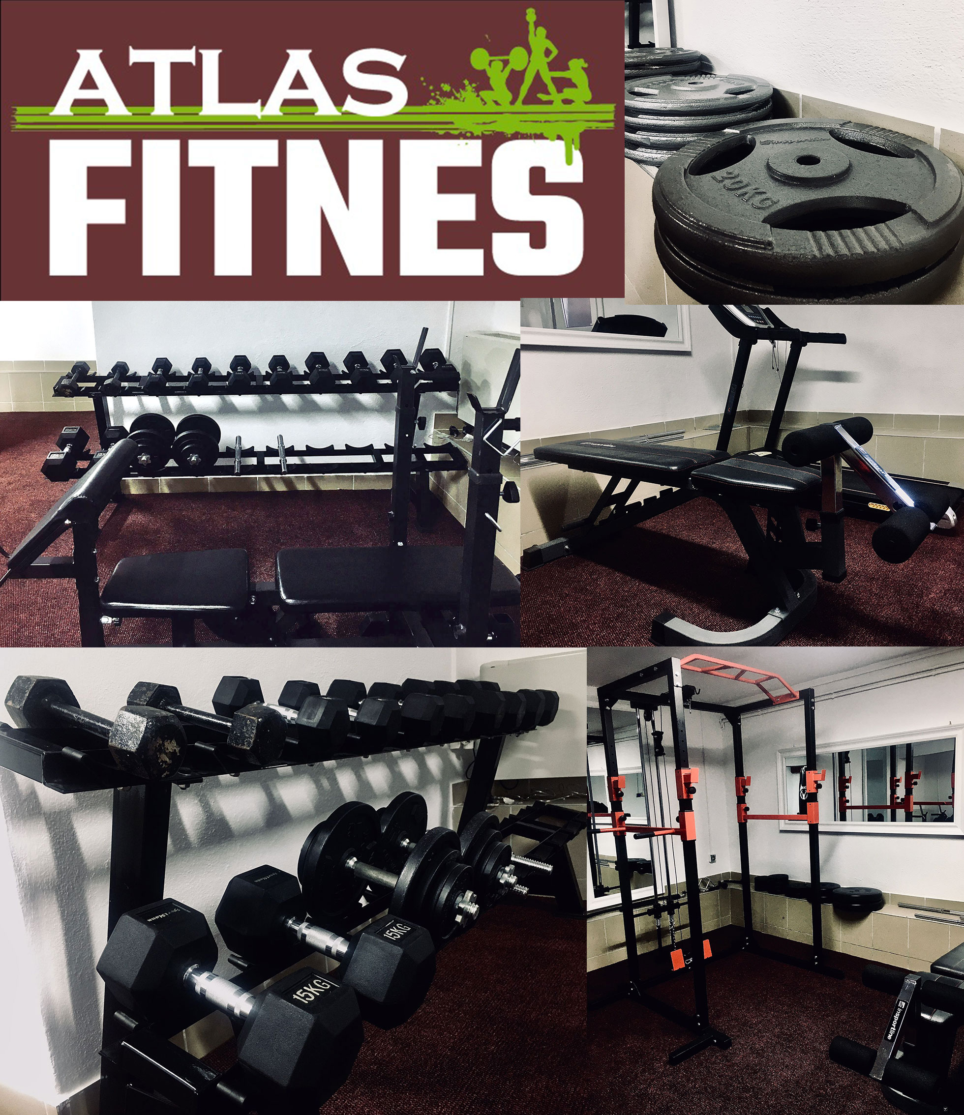 New! Gym at pensiunea Atlas