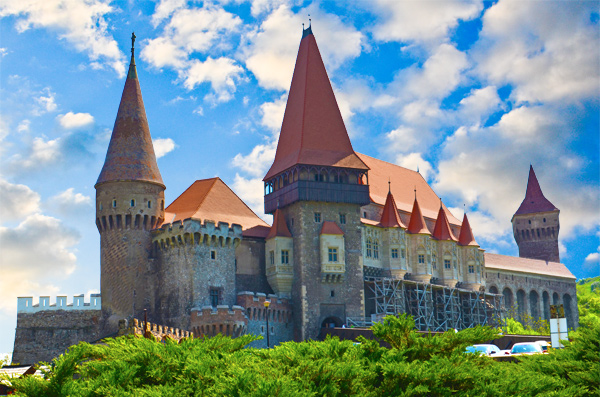 Imagine cu Castelul Huniazilor de la Hunedoara